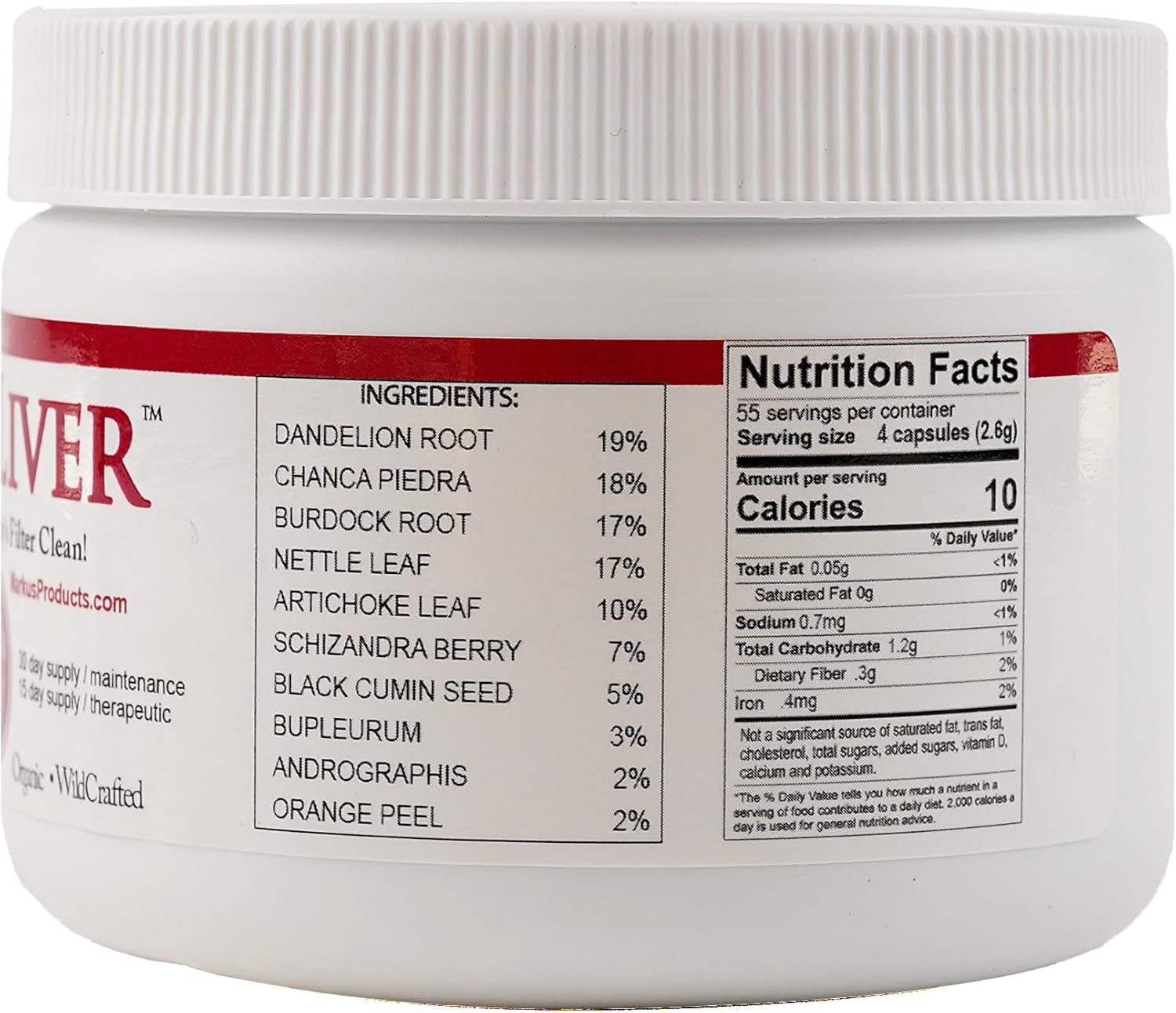 Markus Liver Formula Capsules - Natural Supplement for Liver Health and Detoxification