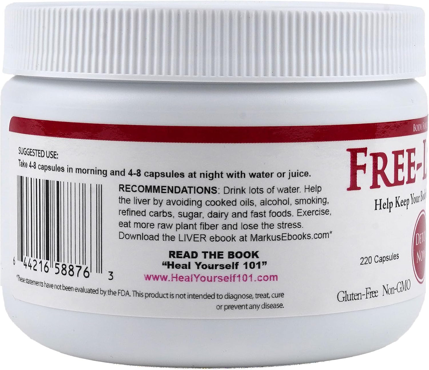 Markus Liver Formula Capsules - Natural Supplement for Liver Health and Detoxification