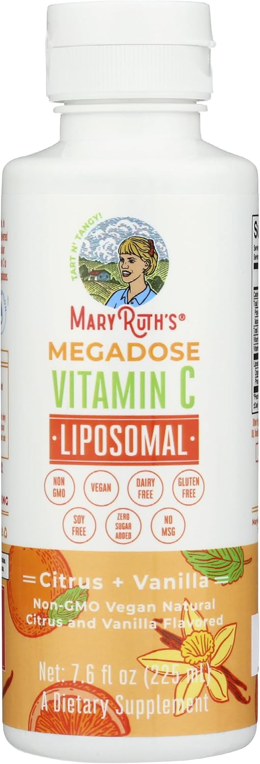 MaryRuth Organics Megadose Liposomal Vitamin C 7.6 fl oz - Mary Ruth's Formula