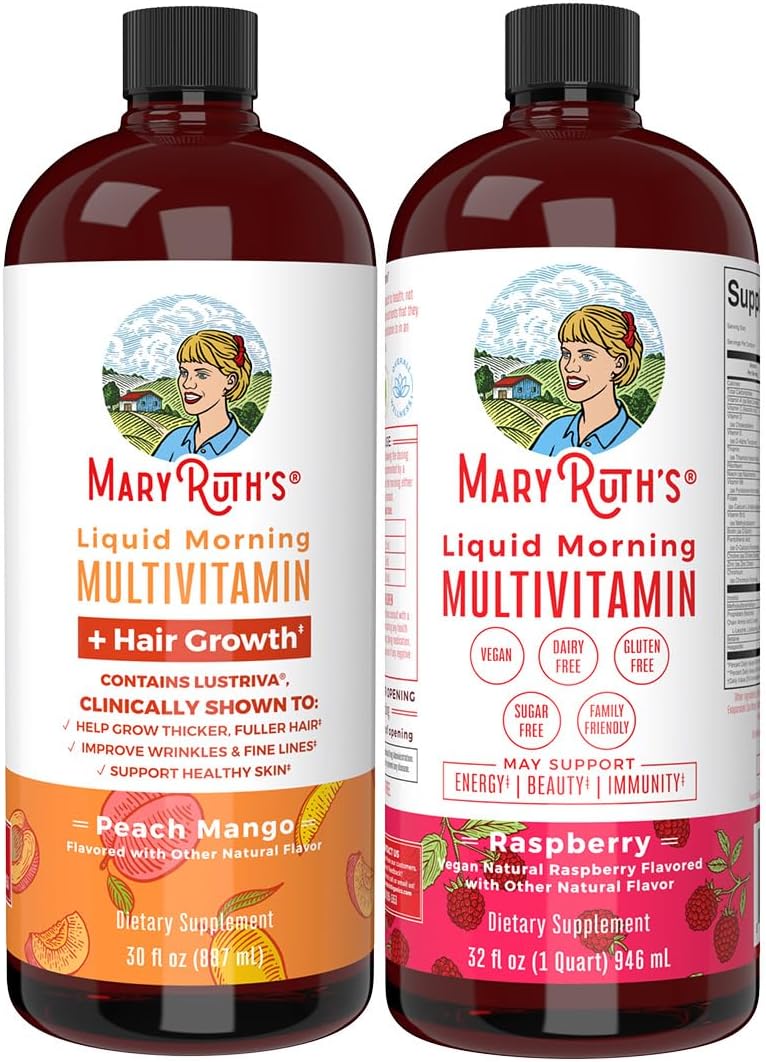MaryRuth Organics Morning Multivitamin Bundle for Hair Growth - BoostGo Australia