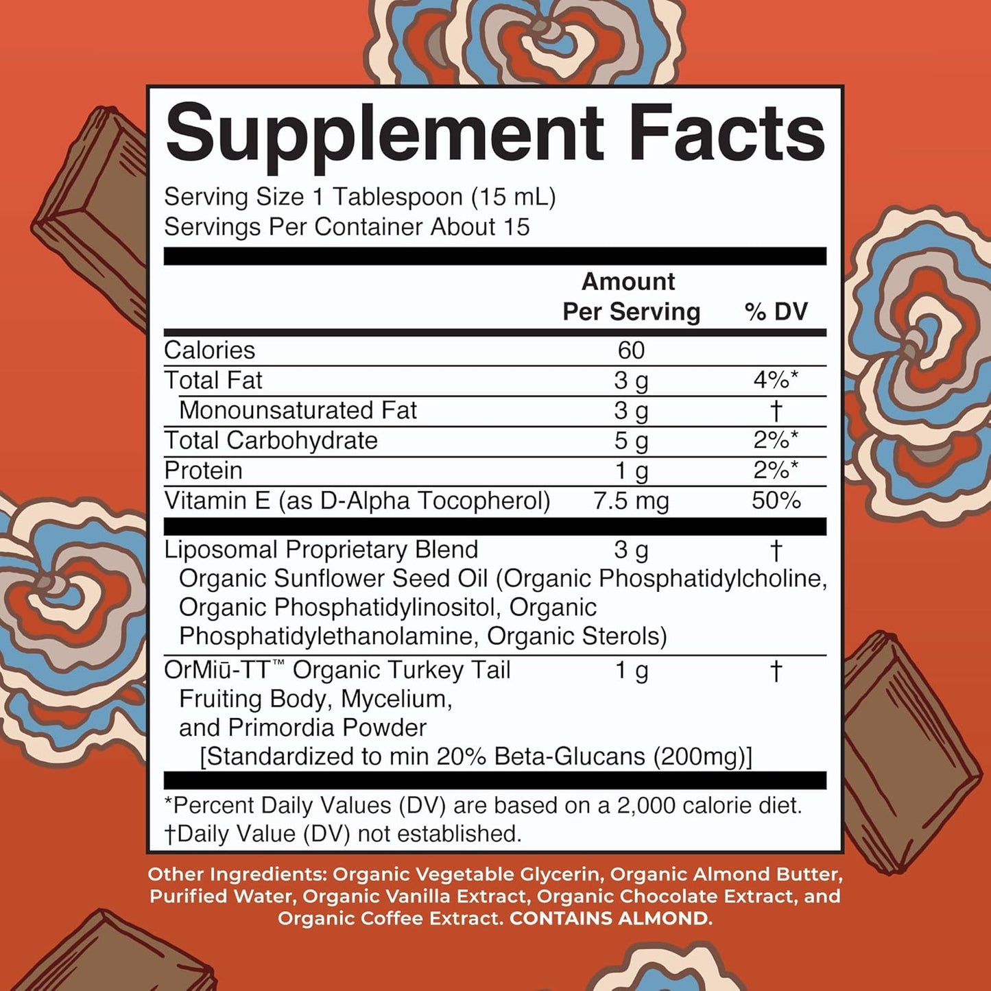 MaryRuth Organics Mushroom Liposomals Bundle: Turkey Tail Chocolate Fudge & Cordyceps Maple Spice | Clean Label Project Verified | Immunity & Energy Support | Vegan & Gluten Free