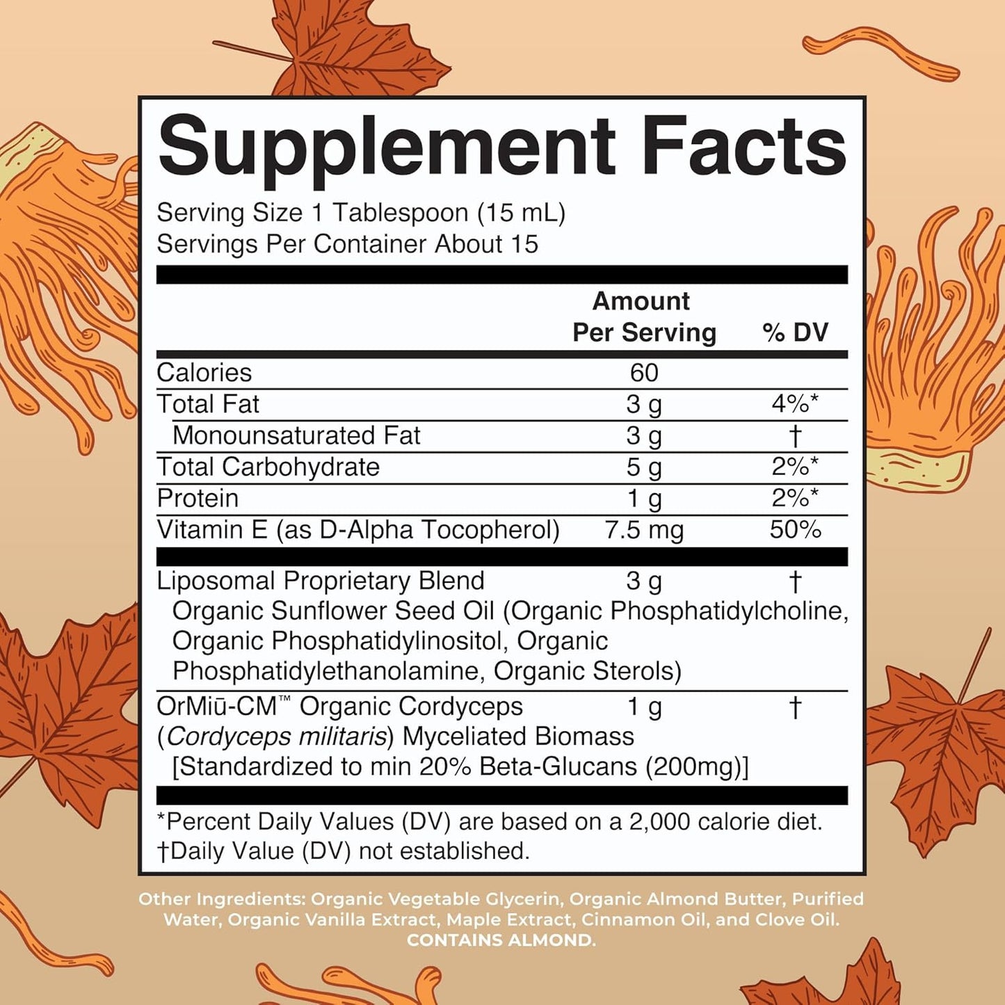 MaryRuth Organics Mushroom Liposomals Bundle: Turkey Tail Chocolate Fudge & Cordyceps Maple Spice | Clean Label Project Verified | Immunity & Energy Support | Vegan & Gluten Free