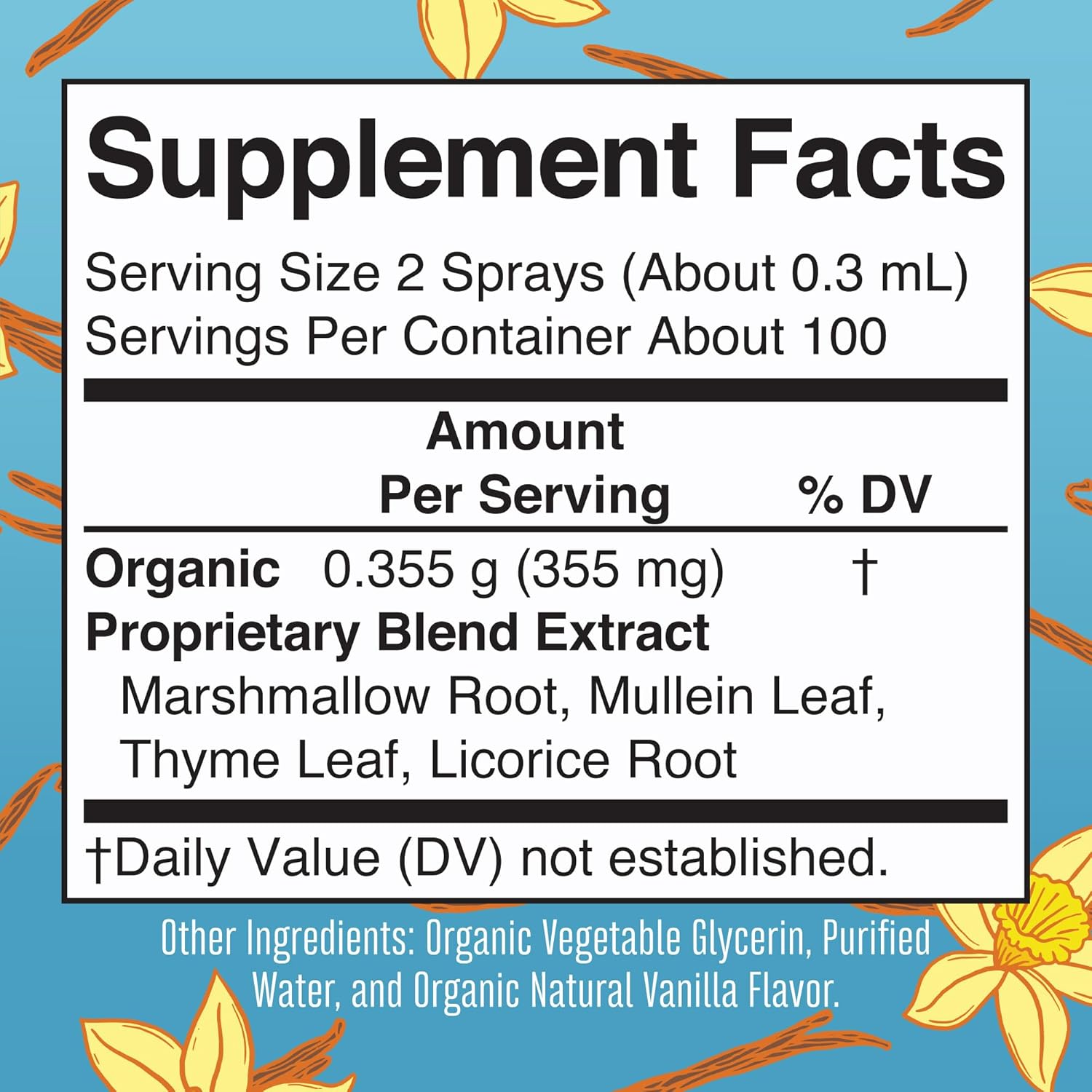 MaryRuth Organics Throat Spray (Vanilla) & Zinc Drops (Strawberry Lemon) Bundle | USDA Organic, Clean Label Project Verified® | Immune Support and Overall Health | Vegan, Non-GMO