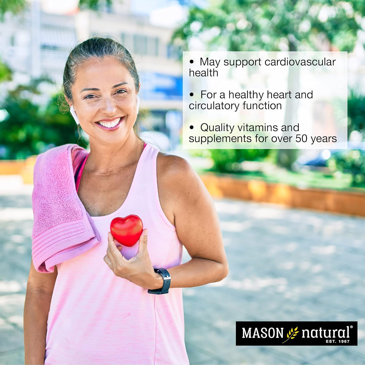 Mason Natural Niacin 500mg Capsules for Heart Health & Energy, 60ct (Pack of 3) - Flush-Free Supplement for Nervous System