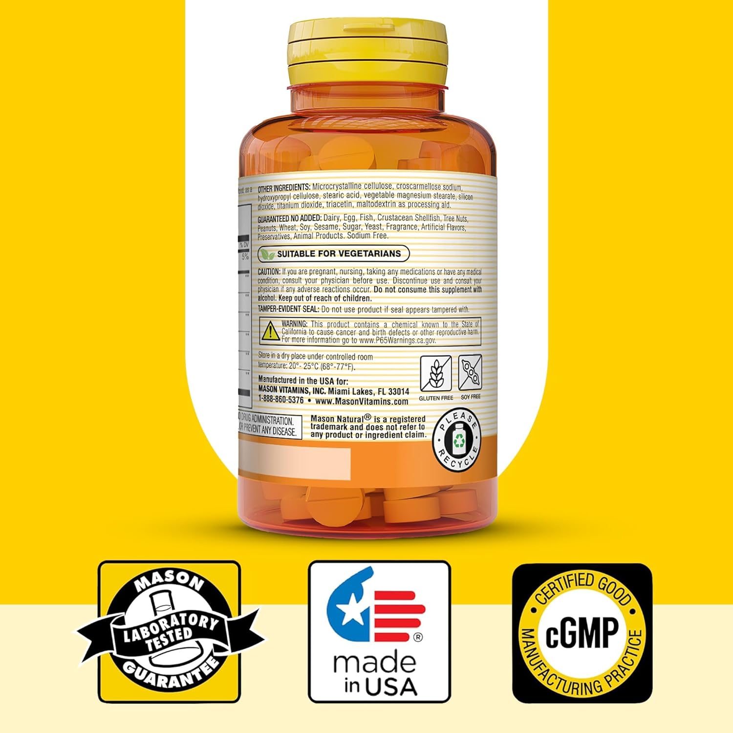 MASON NATURAL Relax & Sleep Herbal Supplement with Valerian Root & Passiflora Extract - 9 Month Supply, 3 Pack