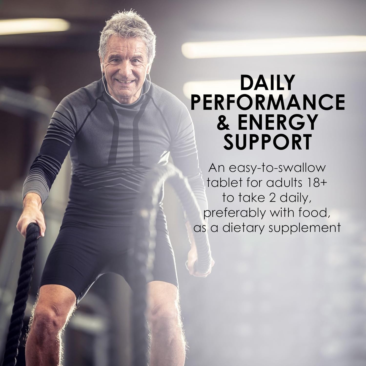 MASON NATURAL Super Energy Herbal Complex - Guarana, Panax Ginseng, Kola Nut for Optimal Performance & Energy, 60 Tablets