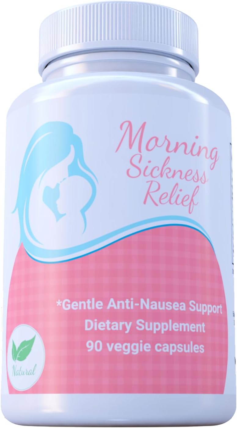 Maternal Balance Pregnancy Support Capsules with Aromatherapy Inhaler Bundle - Essential for Expecting Mothers