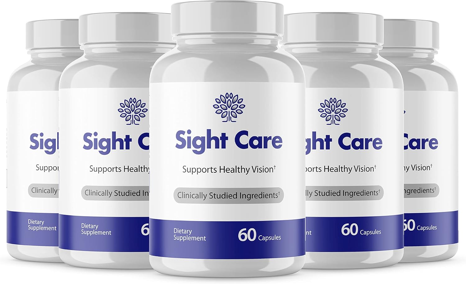 Max-Bio Official 5 Pack SightCare Capsules - Advanced Vision Support Supplement with Healthy Ingredients - 5 Month Supply (300 Caps)