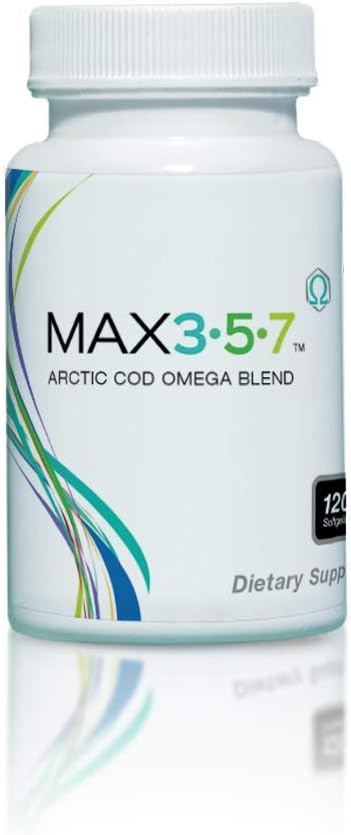 Max International Max 3-5-7 Arctic Cod Omega Blend Softgels - 120 Count