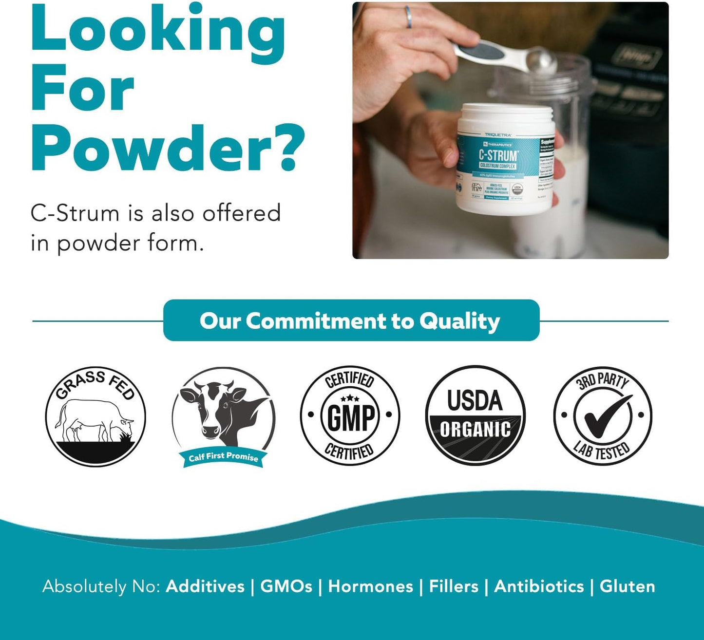 Max Strength Organic Bovine Colostrum Supplement Capsules, 60% igG, Grass Fed German Dairy Cows - Gut, Immunity, Skin & Hair Support (90 count)