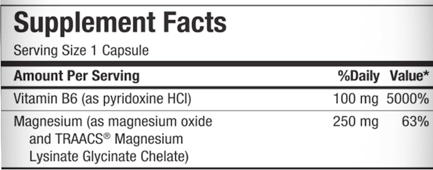 Maxi Health Maxi Mag 6 Supplement, 60 Tablets - Magnesium Citrate for Enhanced Wellness and Nutrition