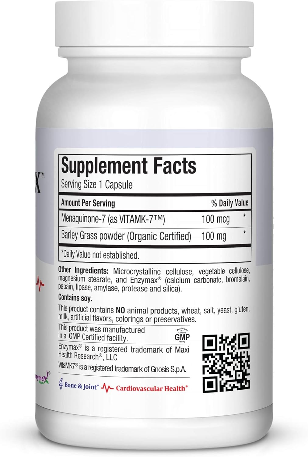 Maxi Health Maxi Vitamin K-Max Capsules - 120 Count
