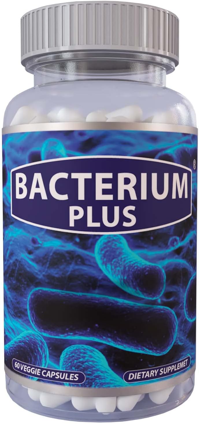 Maximum Strength Probiotic Blend for Intestinal Health - 100% Natural Digestive Supplement with 60 Capsules