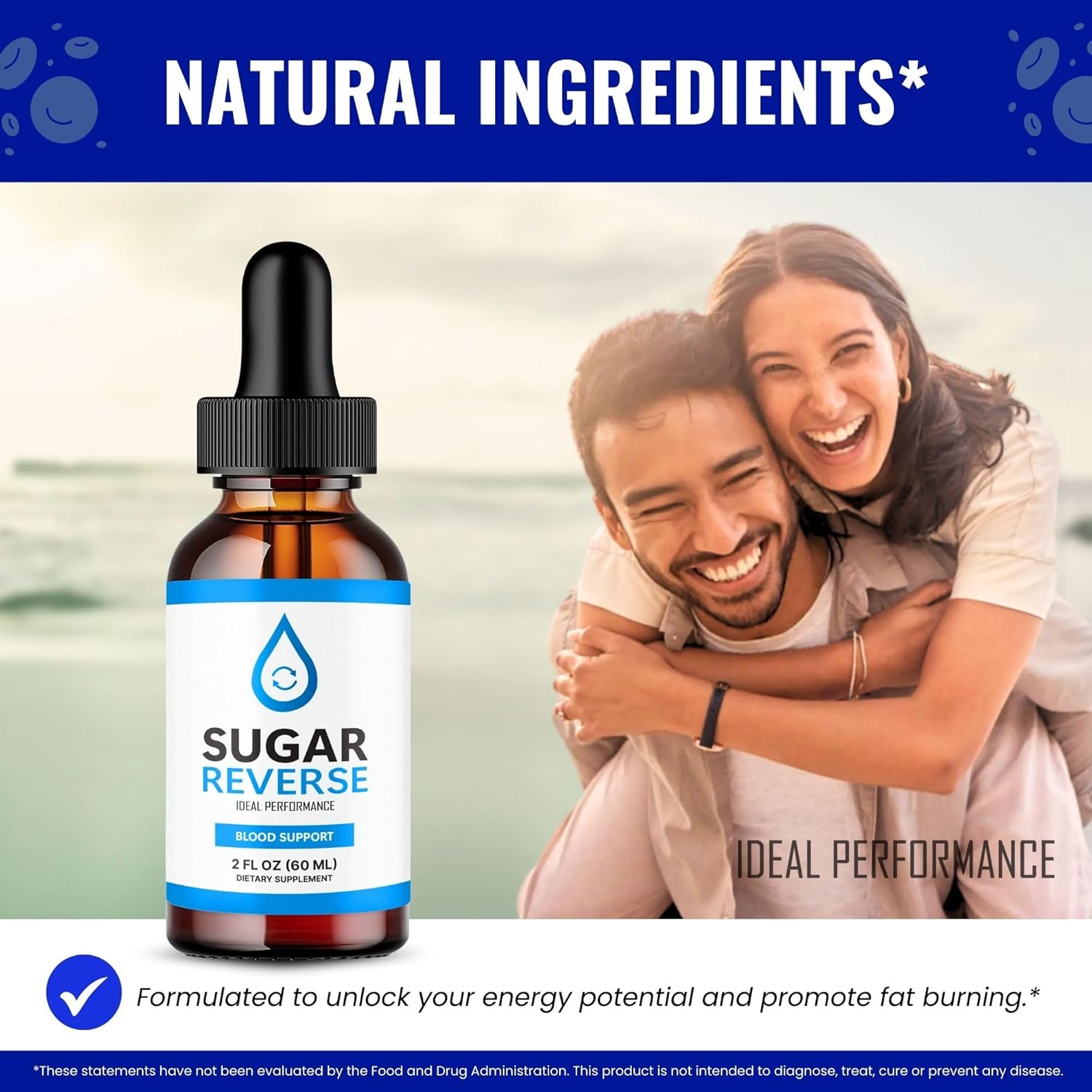 Maximum Strength Sugar Reverse Liquid Drops Supplement - Official Formula for Ideal Performance and Vitamin Support - SugarReverse Drops Reviews (3 Pack)