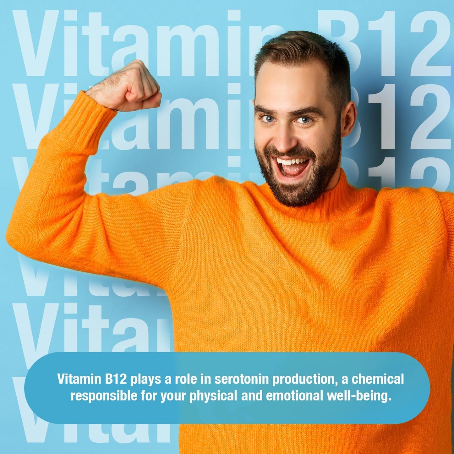 Maximum Strength Vegan B12 Liquid Spray for Energy, Memory, and Immune System Support - 2 Fl Oz