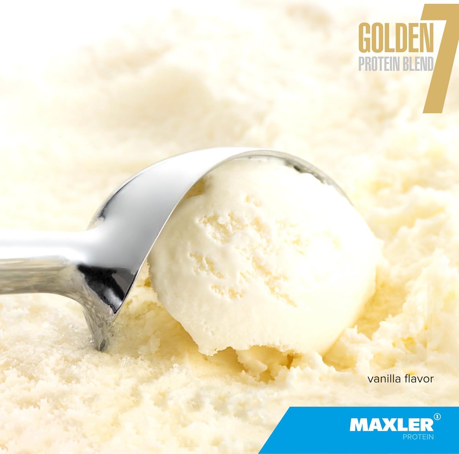 Maxler Golden 7 Protein Blend 5 lb - Vanilla Protein Powder for Muscle Gain and Recovery