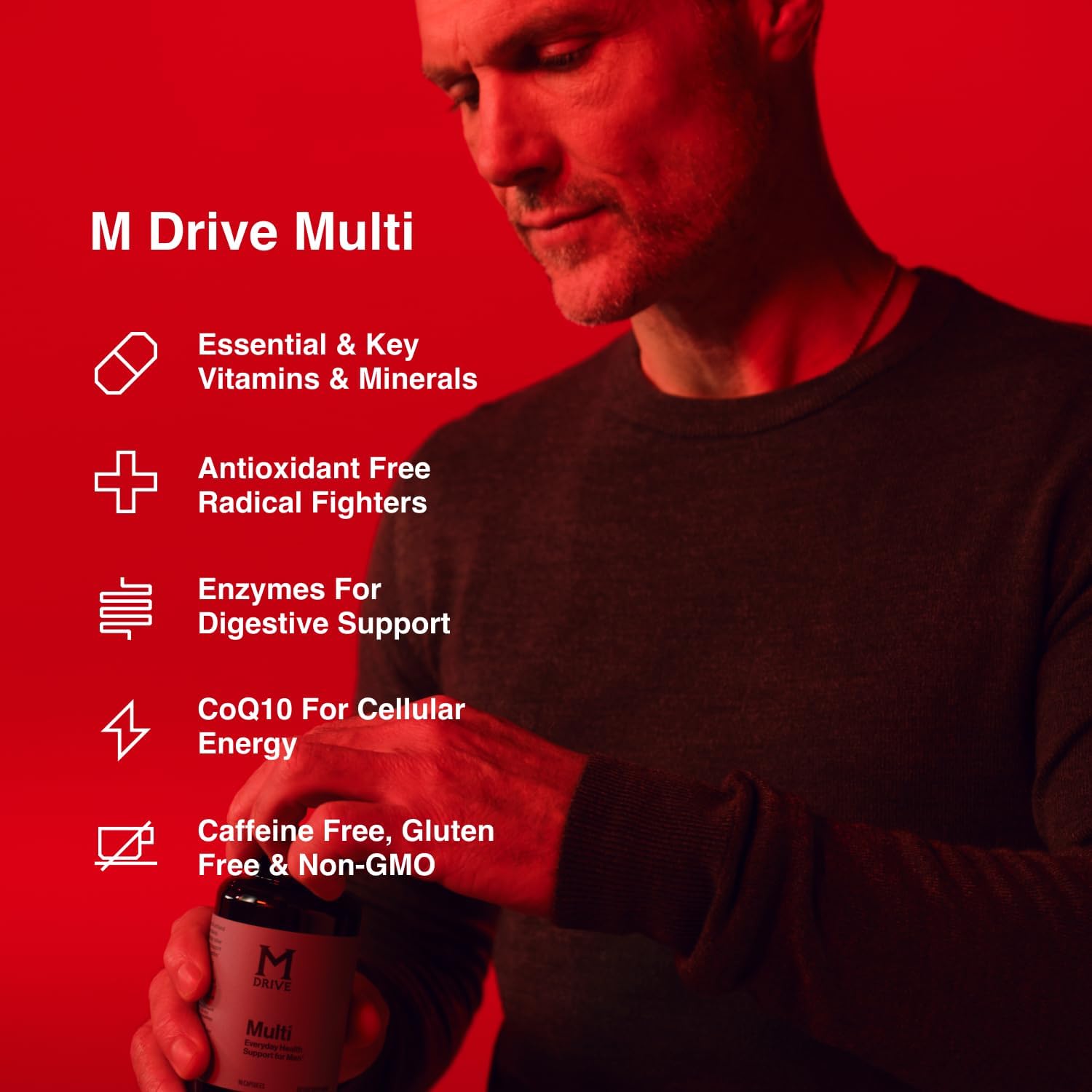 Mdrive Multivitamin for Energy and Weight Management