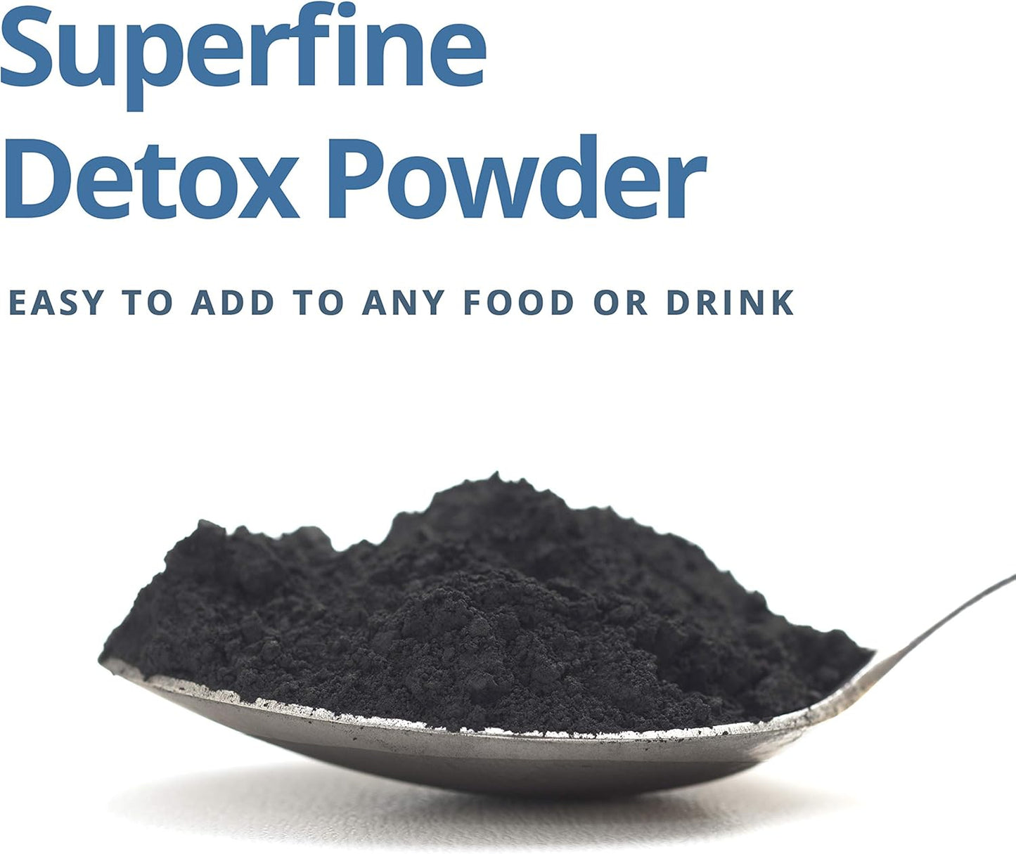 Medical Grade Coconut Shell Activated Charcoal Powder - 12 oz - 1 Qt - Fast Acting & High Adsorptive Capacity - Natural Cleanse & Detox - Charcoal House