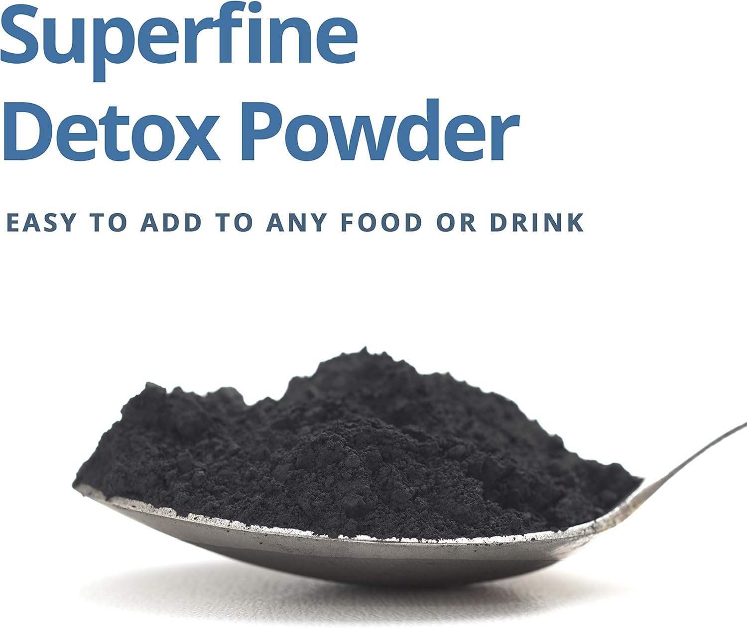 Medical Grade Coconut Shell Activated Charcoal Powder - 12 oz - 1 Qt - Fast Acting & High Adsorptive Capacity - Natural Cleanse & Detox - Charcoal House
