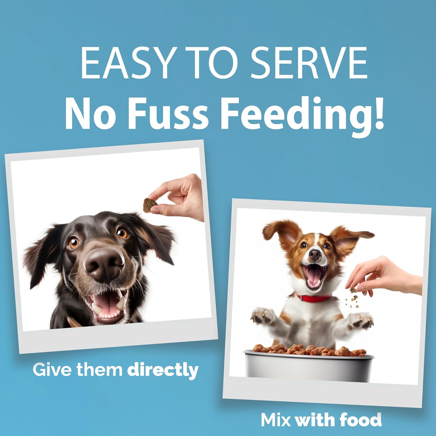 MEDii Pet Organic Dog Multi Vitamins with 74 Minerals in Vegan Bacon Peanut Butter Chew - Holistic Benefits in Pop Top Jar