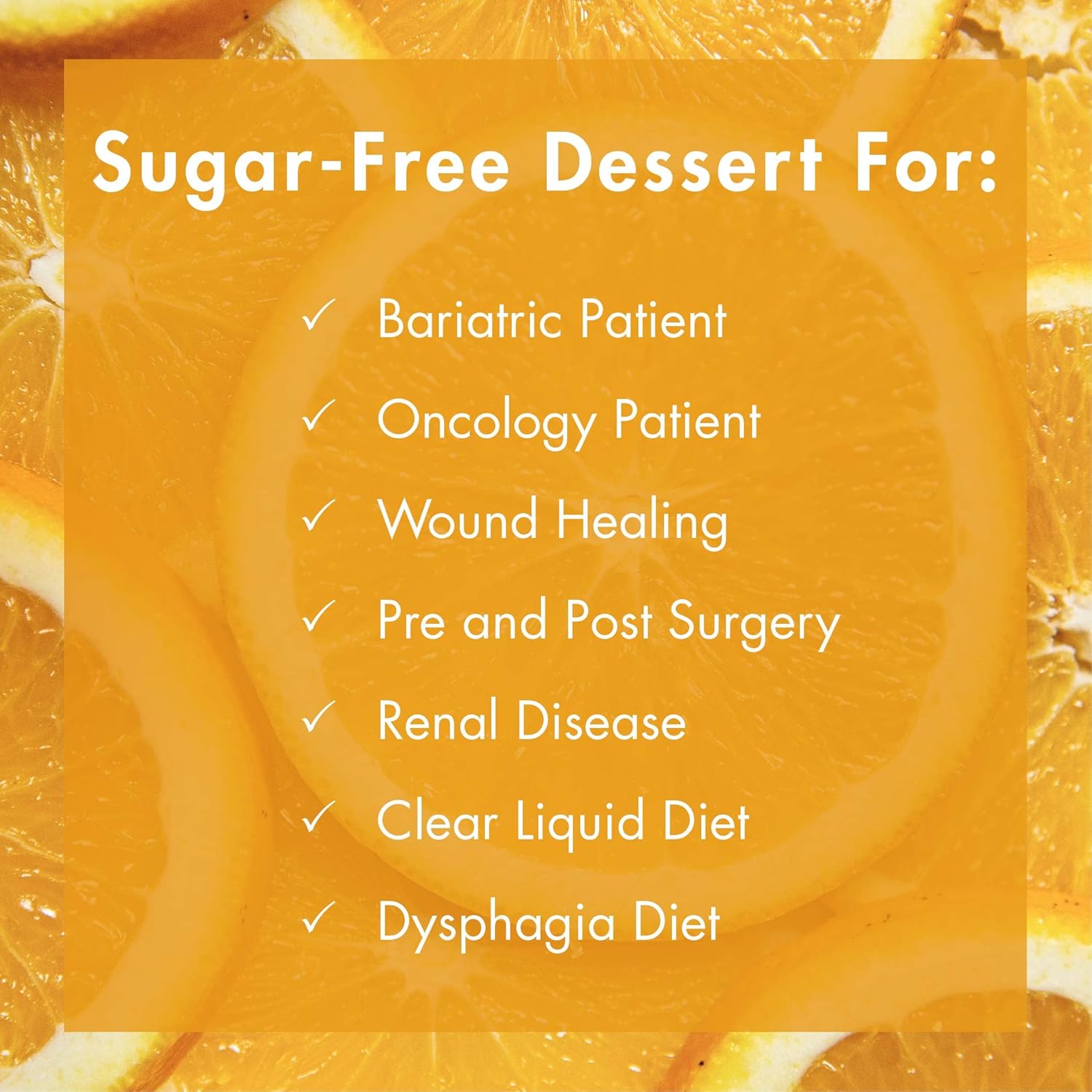 Medtrition Gelatein Orange: Sugar-Free Protein Gel Snack for Liquid Diets, Swallowing Issues, Bariatric, Dialysis, Oncology - 20g Protein (12 Pack)