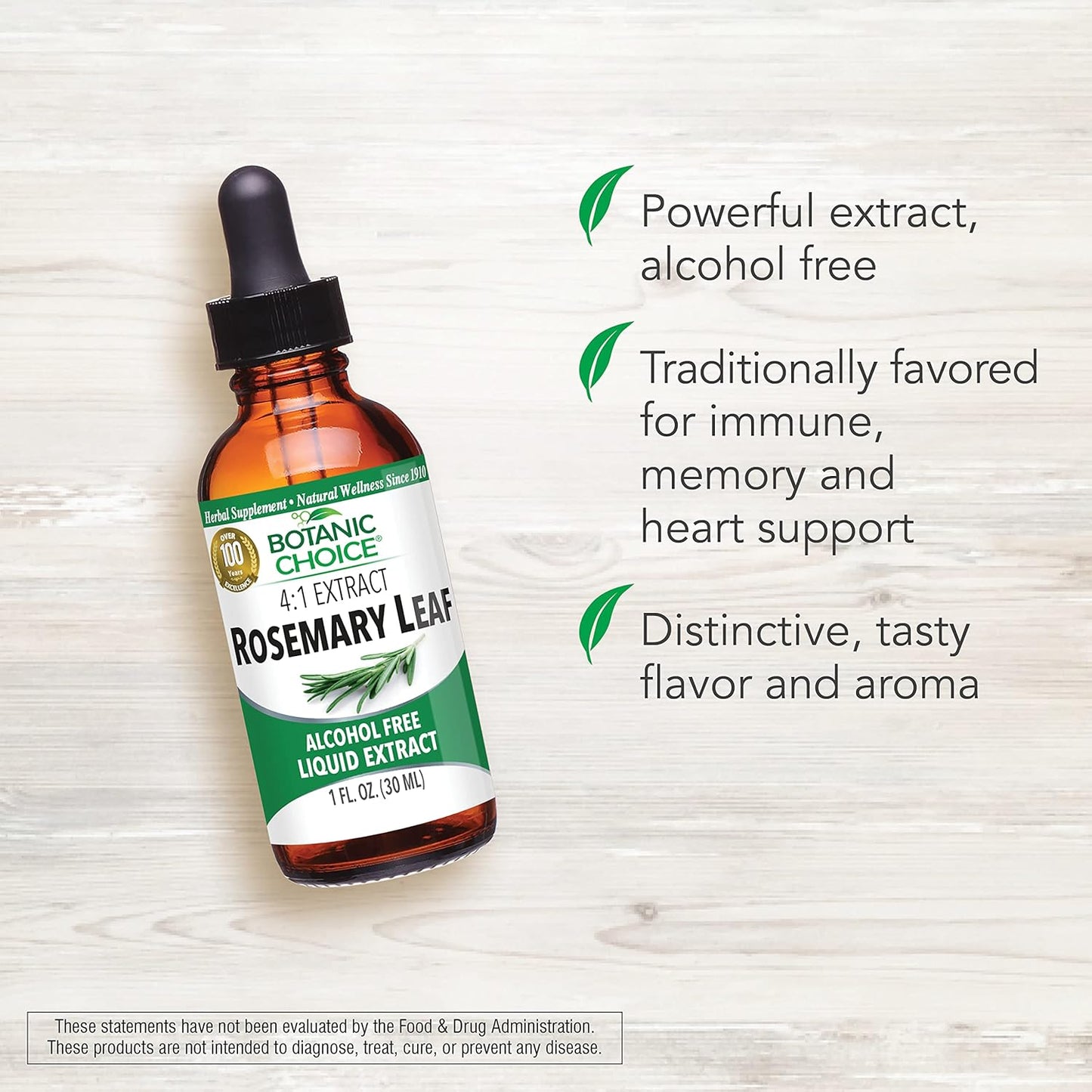 Mega Fruits and Veggies Blend Capsules with Rosemary Leaf Extract - Energy, Balance, Concentration, Memory - 2-in-1 Supplement Bundle