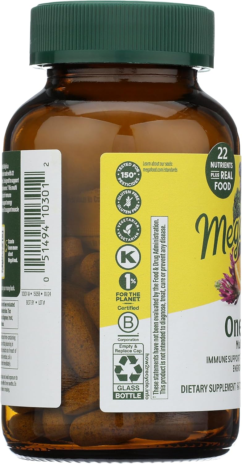 MEGAFOOD Women's One Daily Multivitamin - 72 Count
