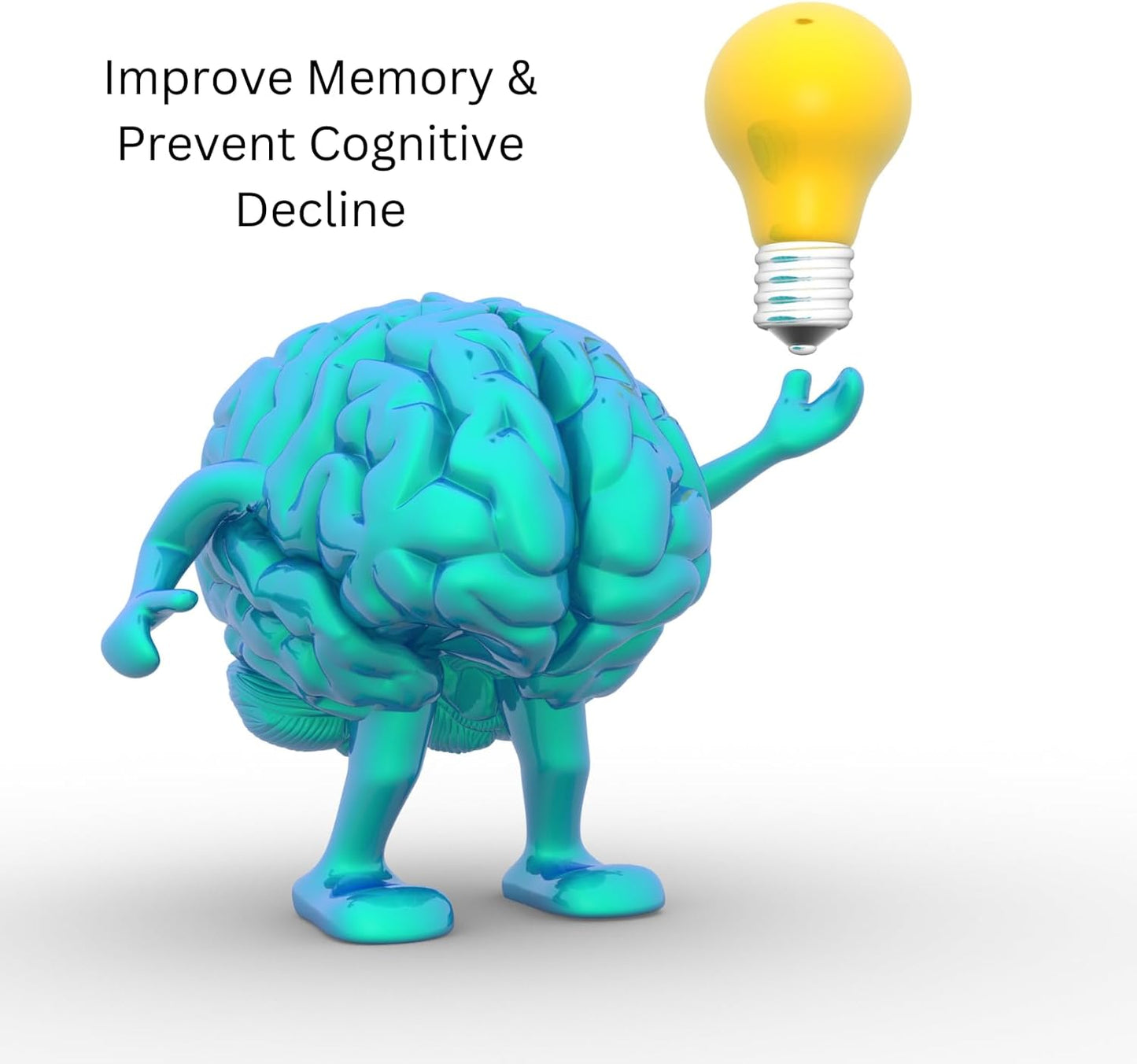 MemoShield Brain Health Supplement - Enhanced Memory Support with Lion's Mane, Bacopa Monnieri, and Ginkgo Biloba - Cognitive Function and Brain Health Formula - 60 Capsules by Empower Health Labs