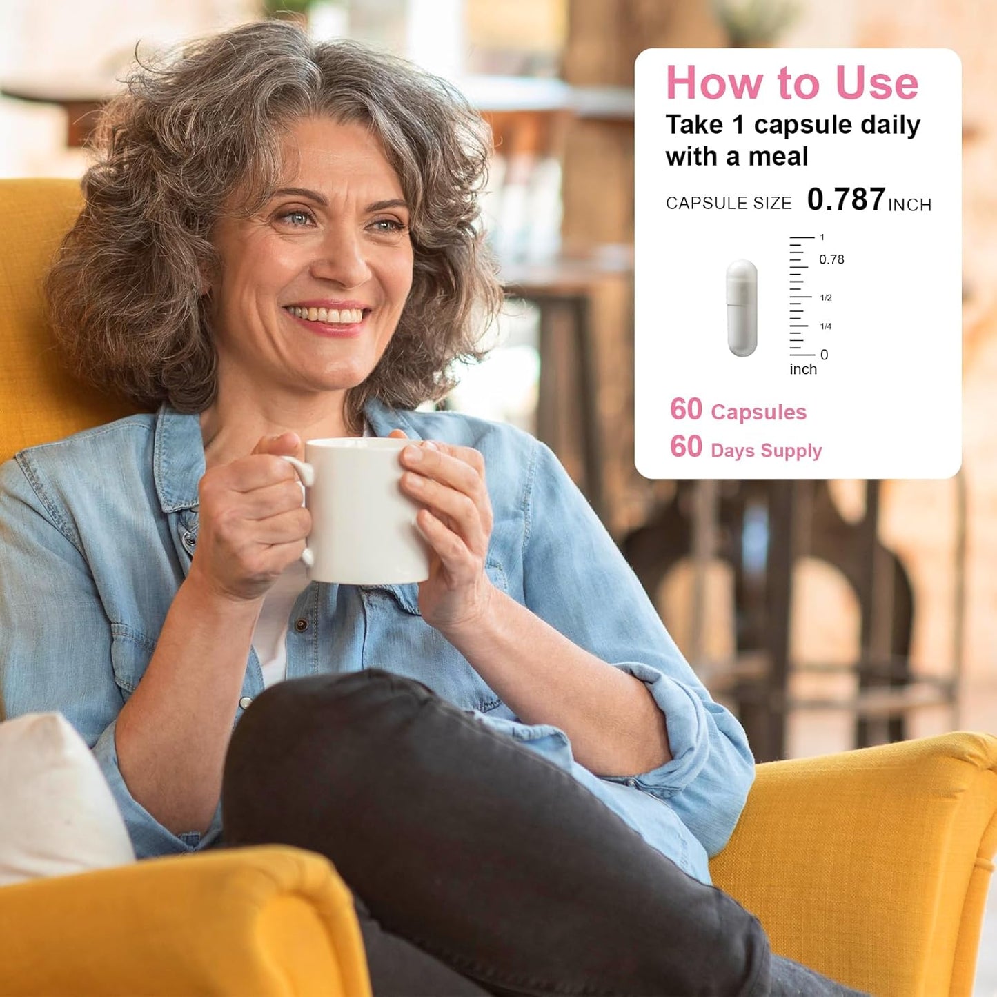 Menopause Relief Capsules for Women - Novasoy Soy Isoflavone & Herbal Blend with Vitamins & Minerals, 60 Count