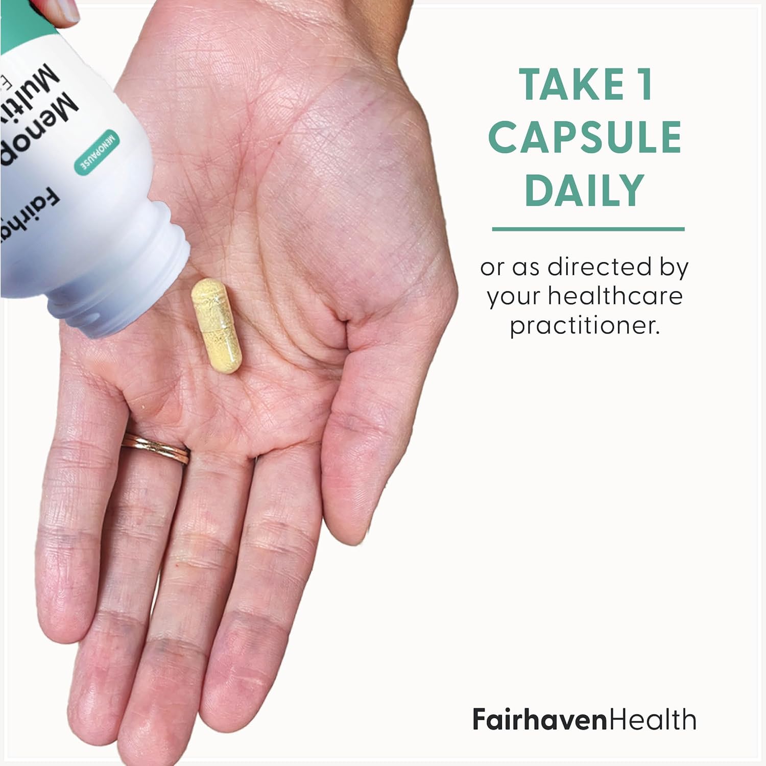 Menopause Relief Multivitamin for Women 50 and Over | Hormone-Free Supplements | Hot Flash Relief | Non-GMO | 30 Capsules