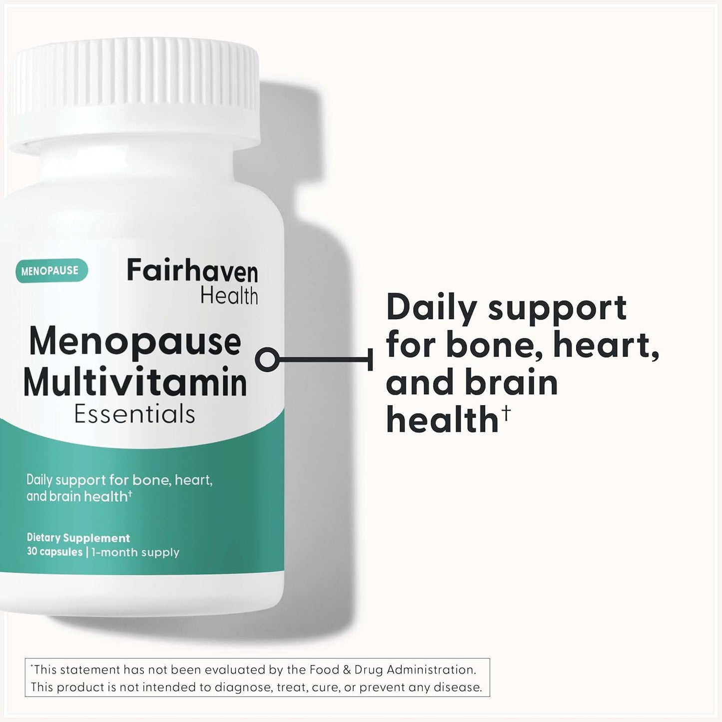 Menopause Relief Multivitamin for Women 50 and Over | Hormone-Free Supplements | Hot Flash Relief | Non-GMO | 30 Capsules