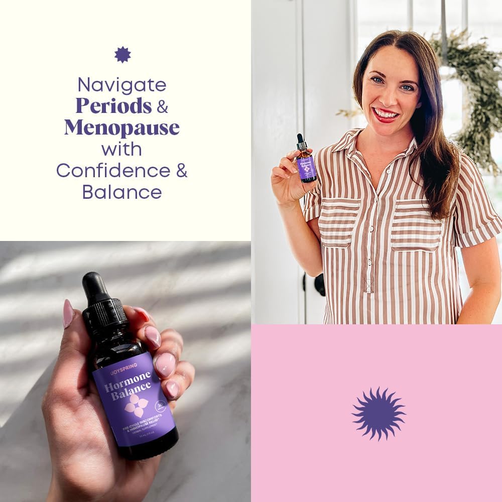 Menopause Relief: Natural Hormone Balance Supplement for Women with Black Cohosh - Supports Hot Flashes, PMS, and Menstrual Support