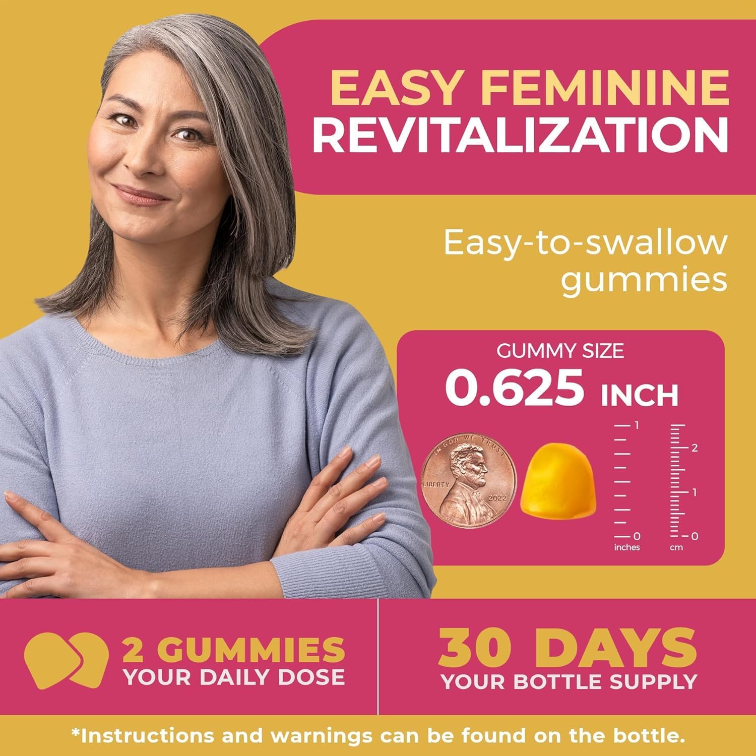 Menopause Support Bundle: Gummies & Vulva Cream - Hormone-Free Relief for Hot Flashes, Dryness, Itching, Mood Swings & Night Sweats