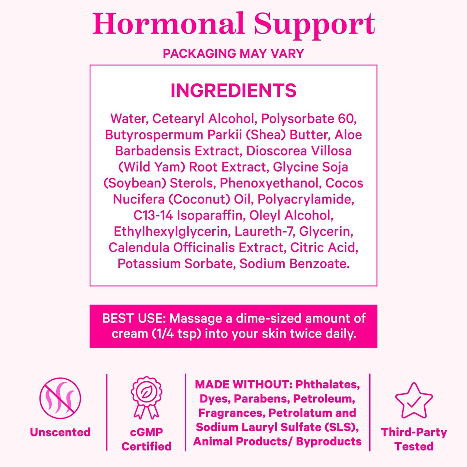 Menopause Support Bundle: Pink Stork Supplement & Progesterone Cream with Ashwagandha, Black Cohosh, Wild Yam - Hormone Balance & Mood Support