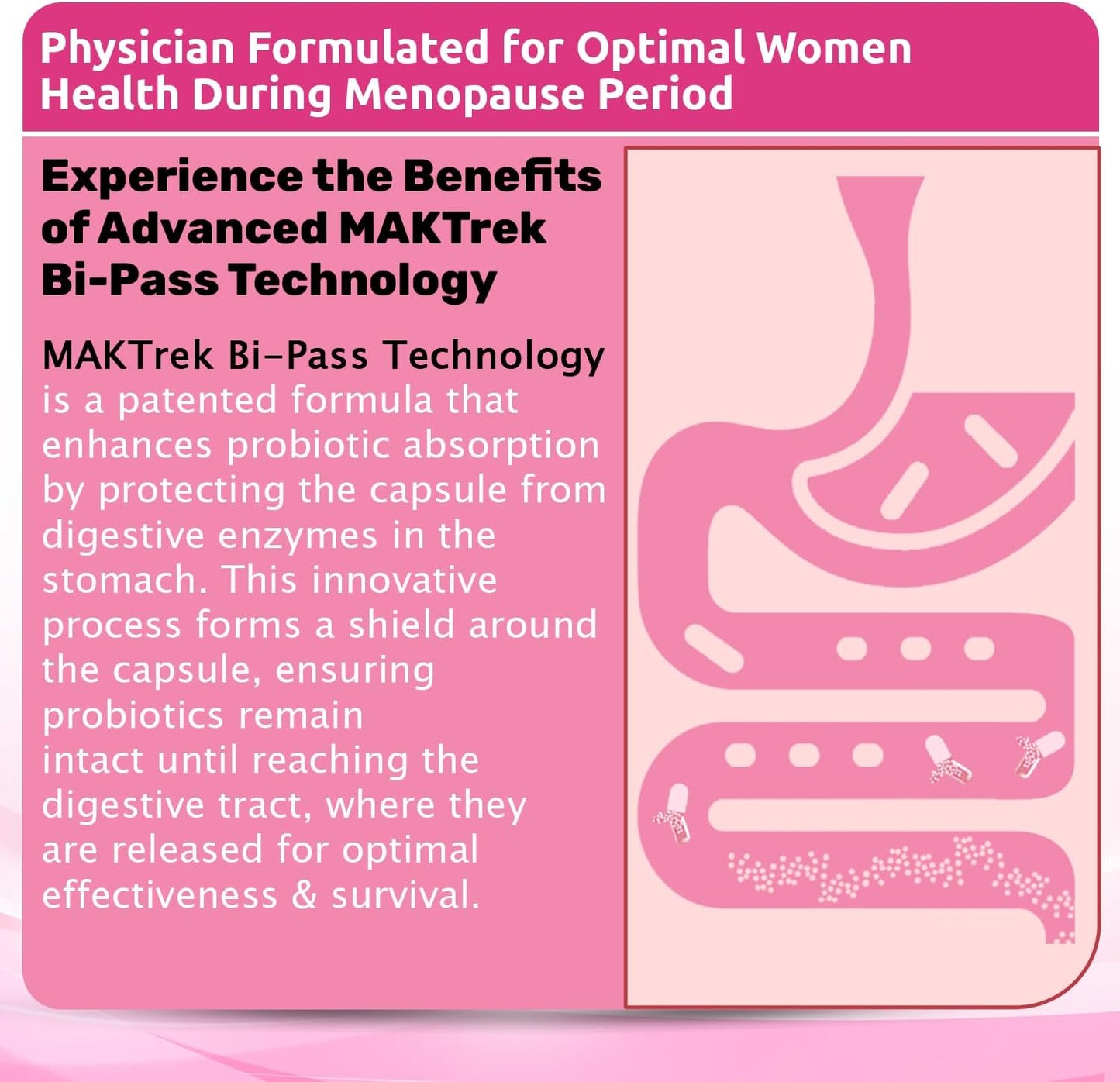 Menopause Symptom Relief Supplement for Women - Vegan Ingredients, Drug-Free, Non-GMO - 90 Count