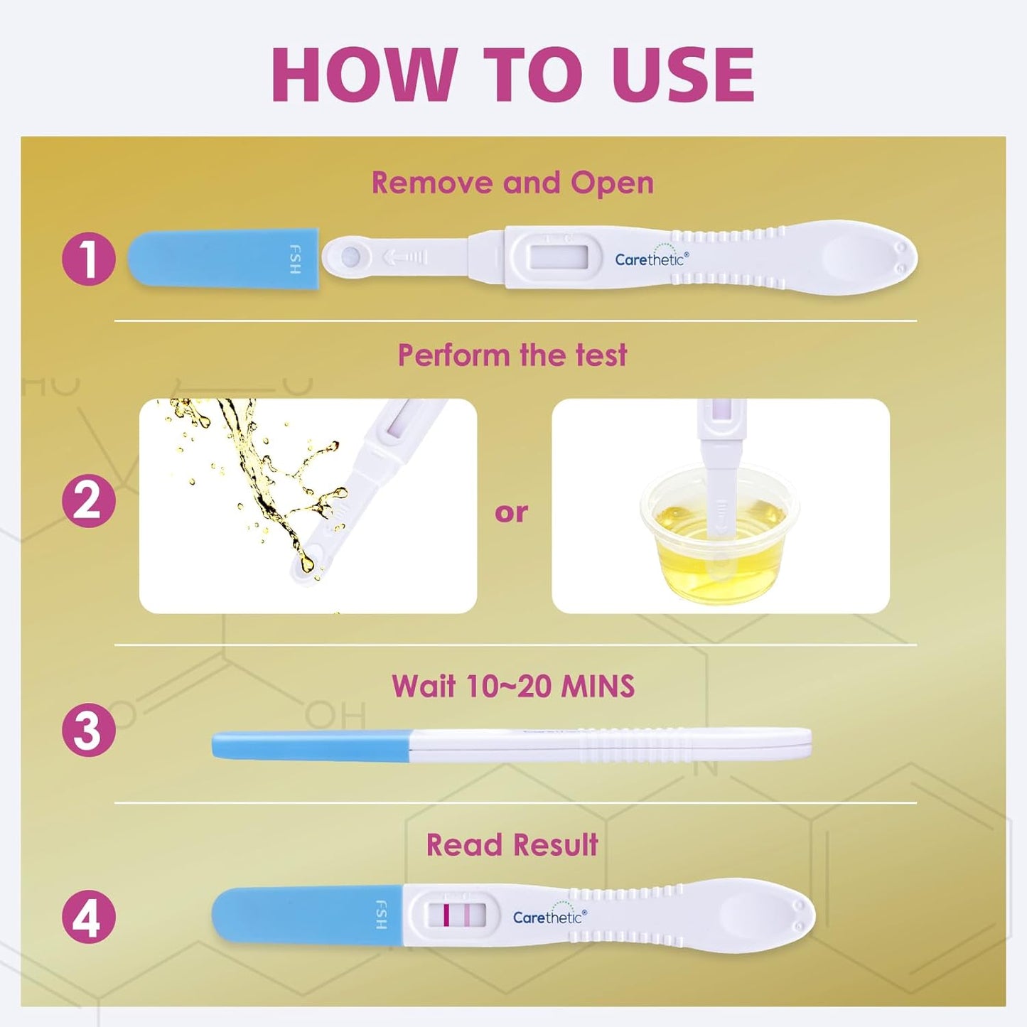 Menopause Test Kit for Home - Sensitive Indicator for Menopause - Assess Ovarian Reserve, Fertility, and Perimenopause - 5 Pack
