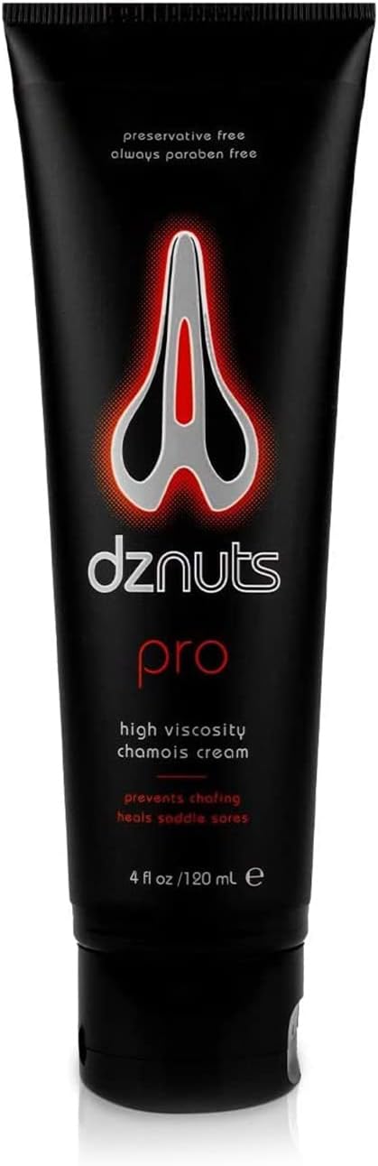 Men's Anti-Chafing Chamois Cream for Cyclists, Runners, Triathletes - Soothes Saddle Sores, Rubbing, Friction - 4 Fl Oz Pack
