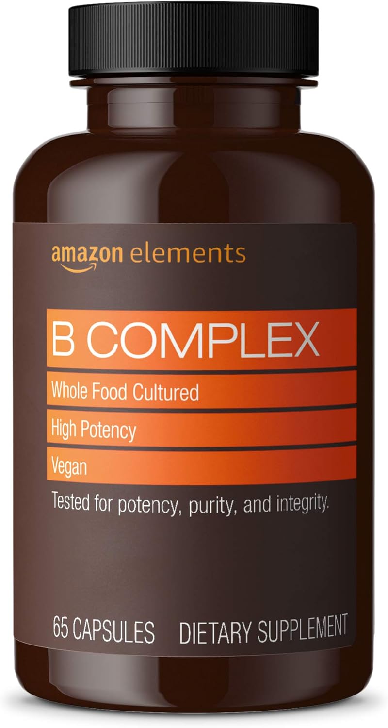 Men's Daily Multivitamin & B Complex Bundle (65 Tablets & Capsules) for Essential Nutrient Support