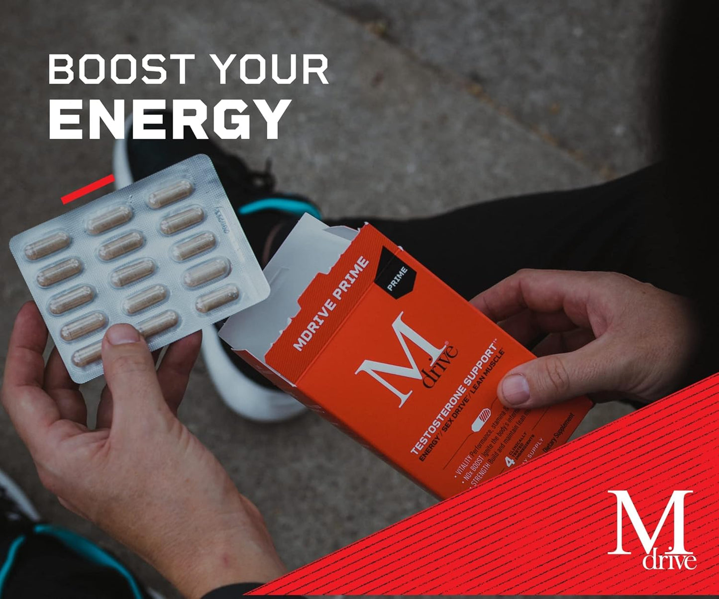 Men's Daily Multivitamin with Prime Ingredients - Mdrive