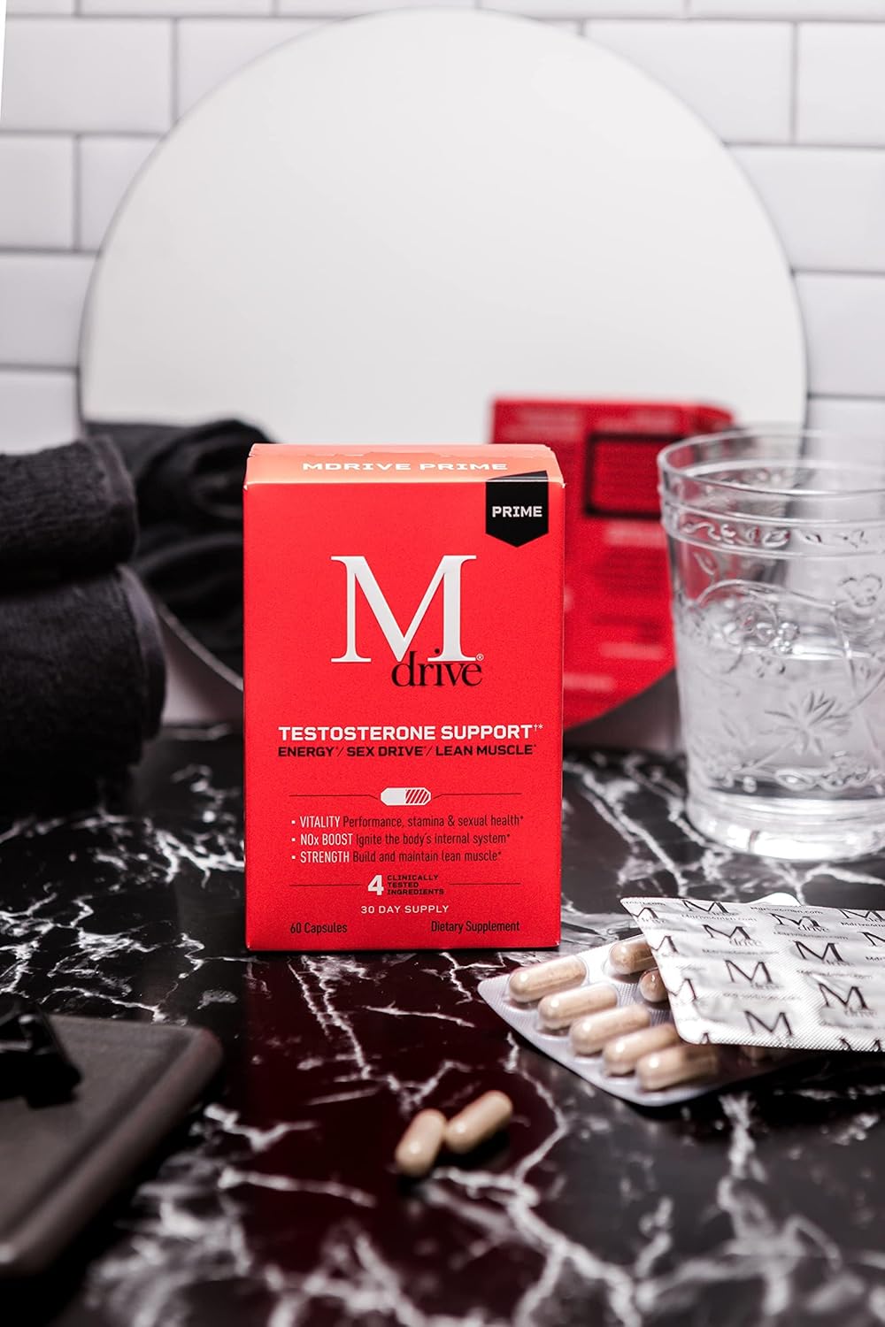 Men's Daily Multivitamin with Prime Ingredients - Mdrive