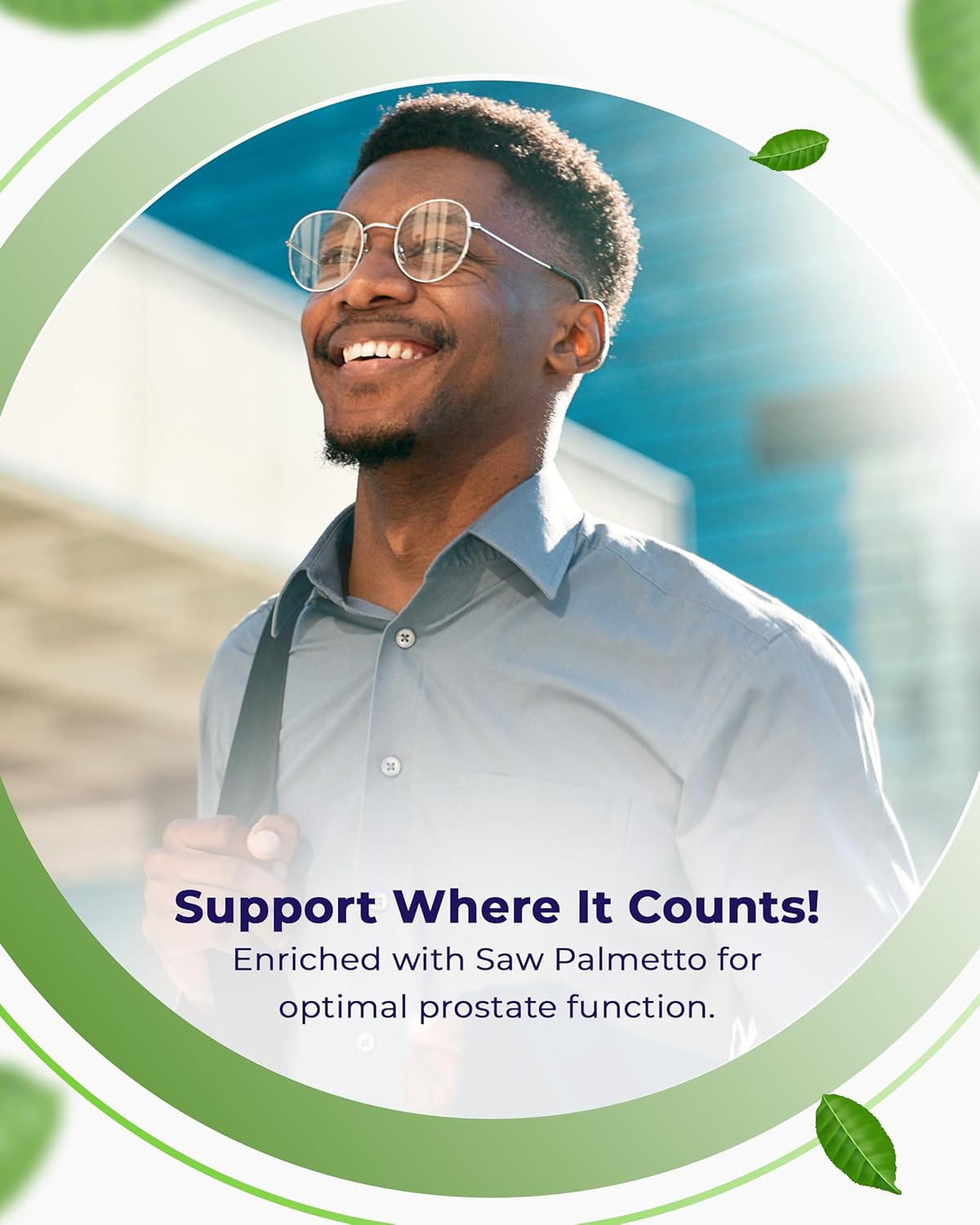 Men's Daily Multivitamin with Saw Palmetto - Essential Vitamins for Overall Wellbeing & Prostate Support - 150 Capsules by EvinceNaturals