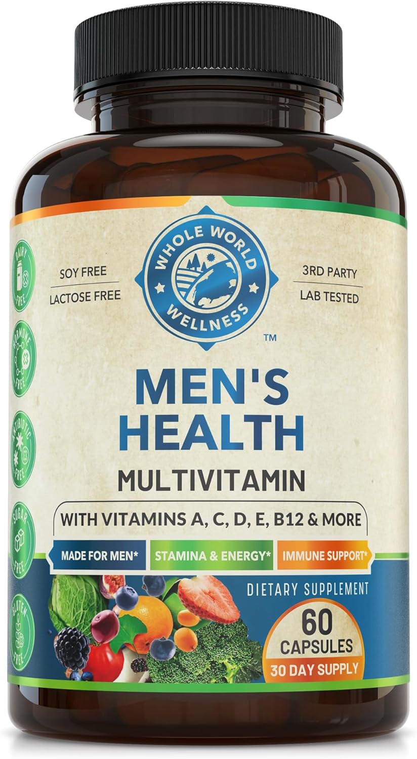 Men's Daily Multivitamins & Advanced Joint Support Bundle for Holistic Wellness & Energy Boost