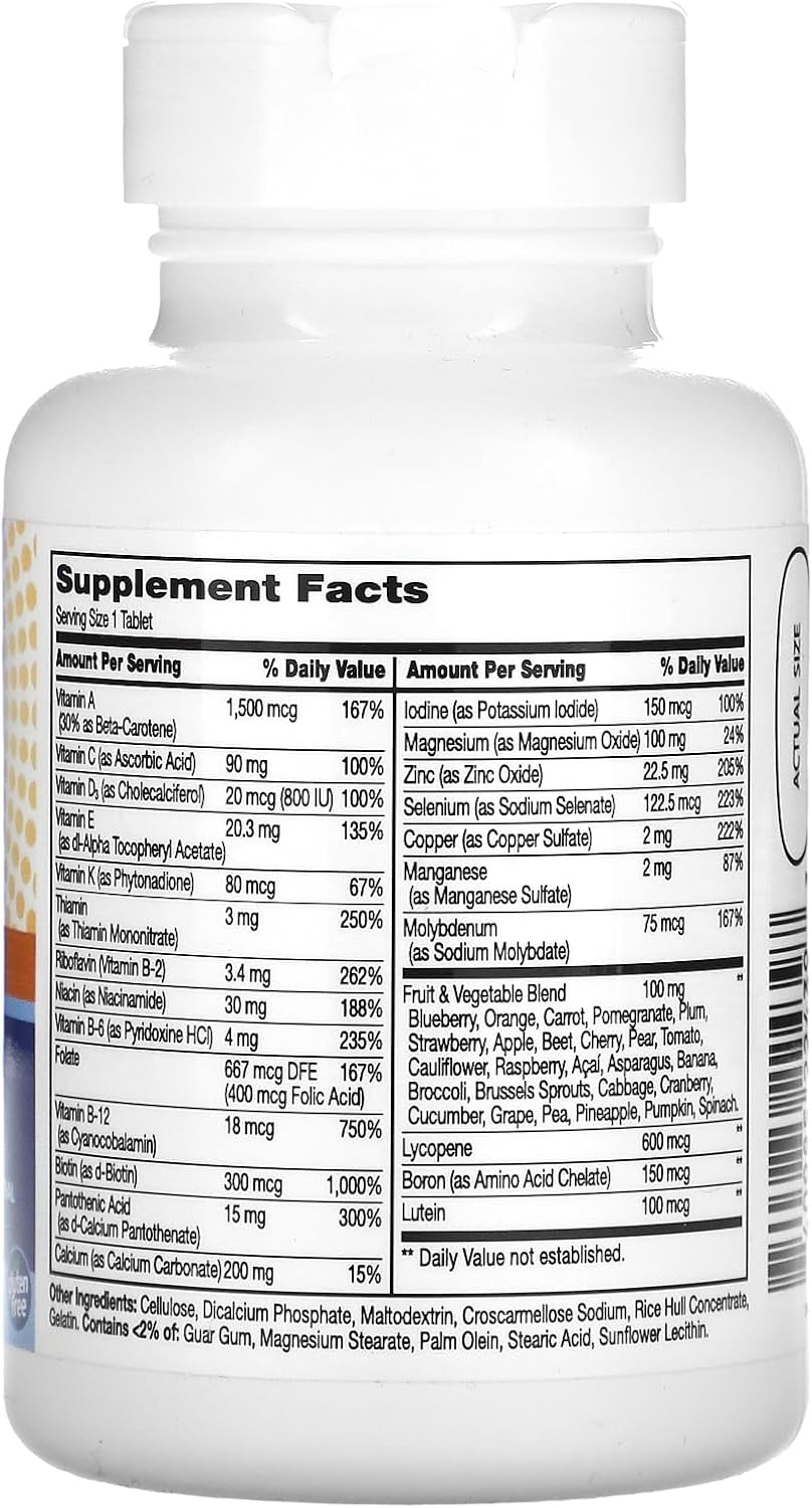 Men's Energy Multivitamins with Minerals for 21st Century Wellbeing, 65 Count