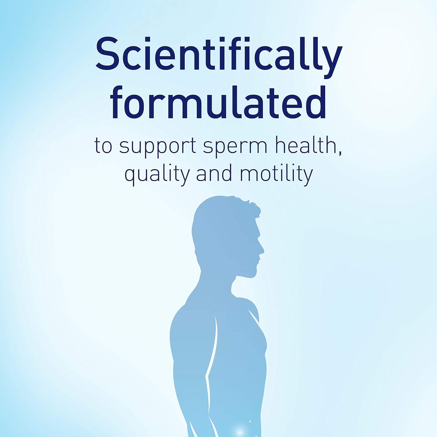 Men's Fertility Support Supplement - 90 Capsules for Sperm Health & Motility