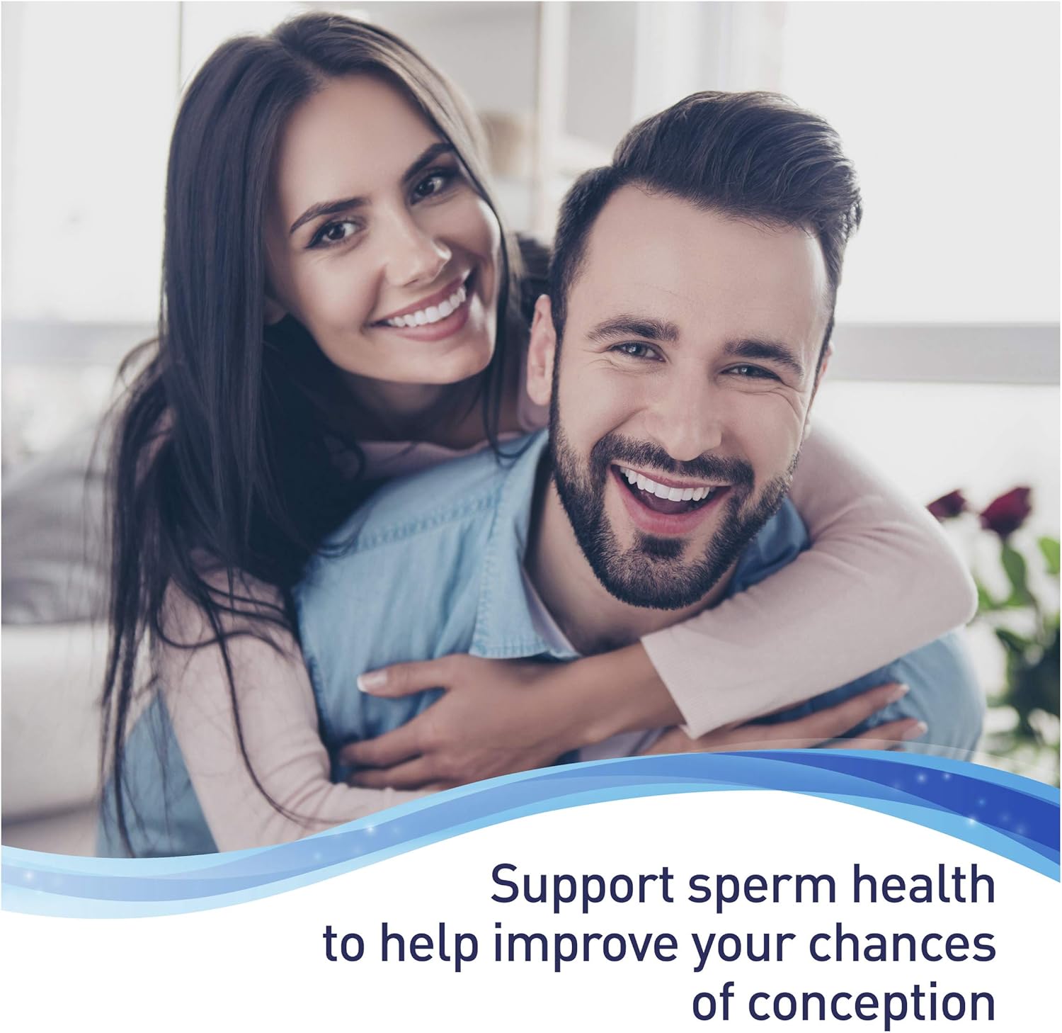 Men's Fertility Support Supplement - 90 Capsules for Sperm Health & Motility