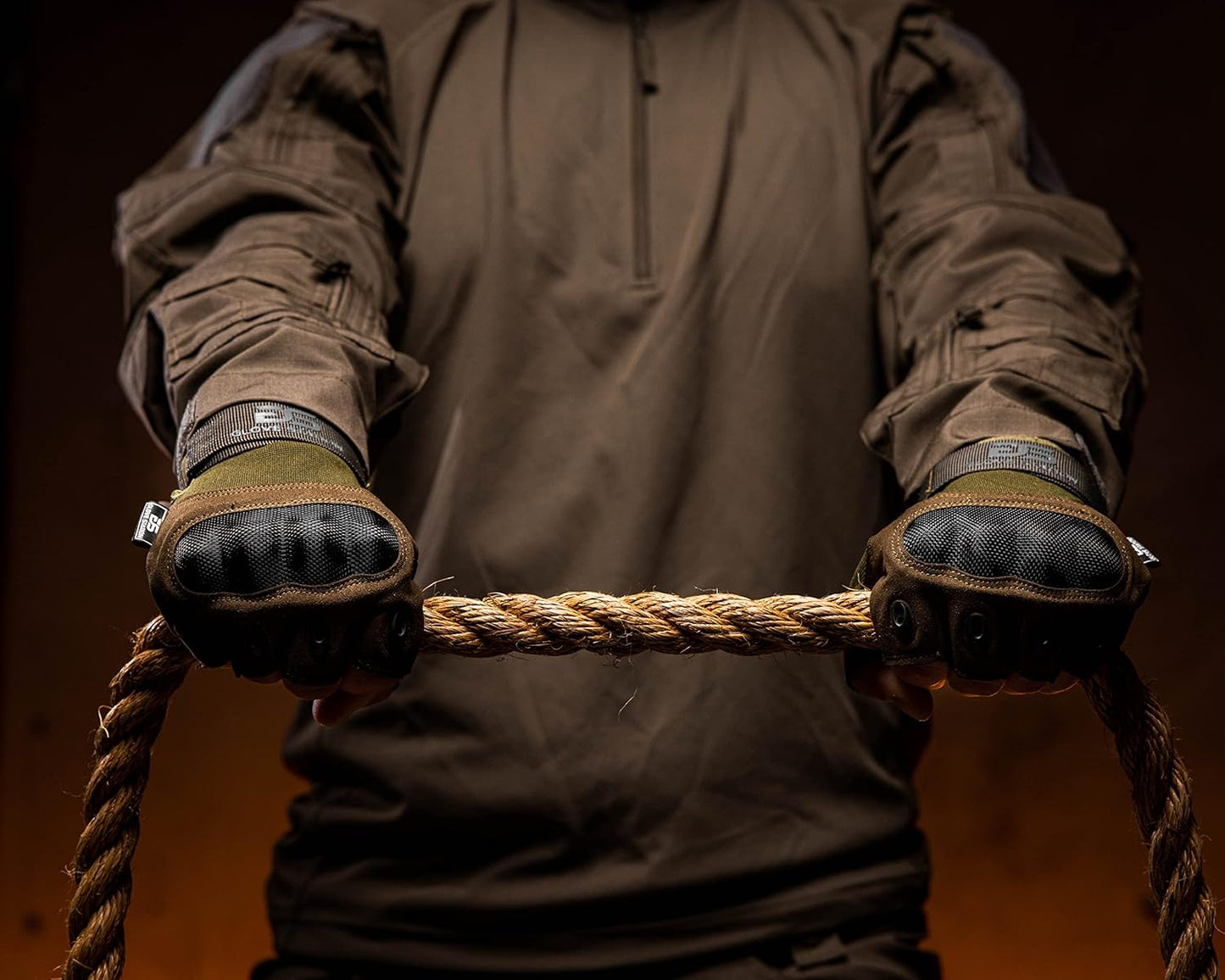 Men's Fingerless Tactical Gloves for Motorcycle, Shooting, Airsoft, Hunting, Police Work, and Hiking - The Combat Glove Station