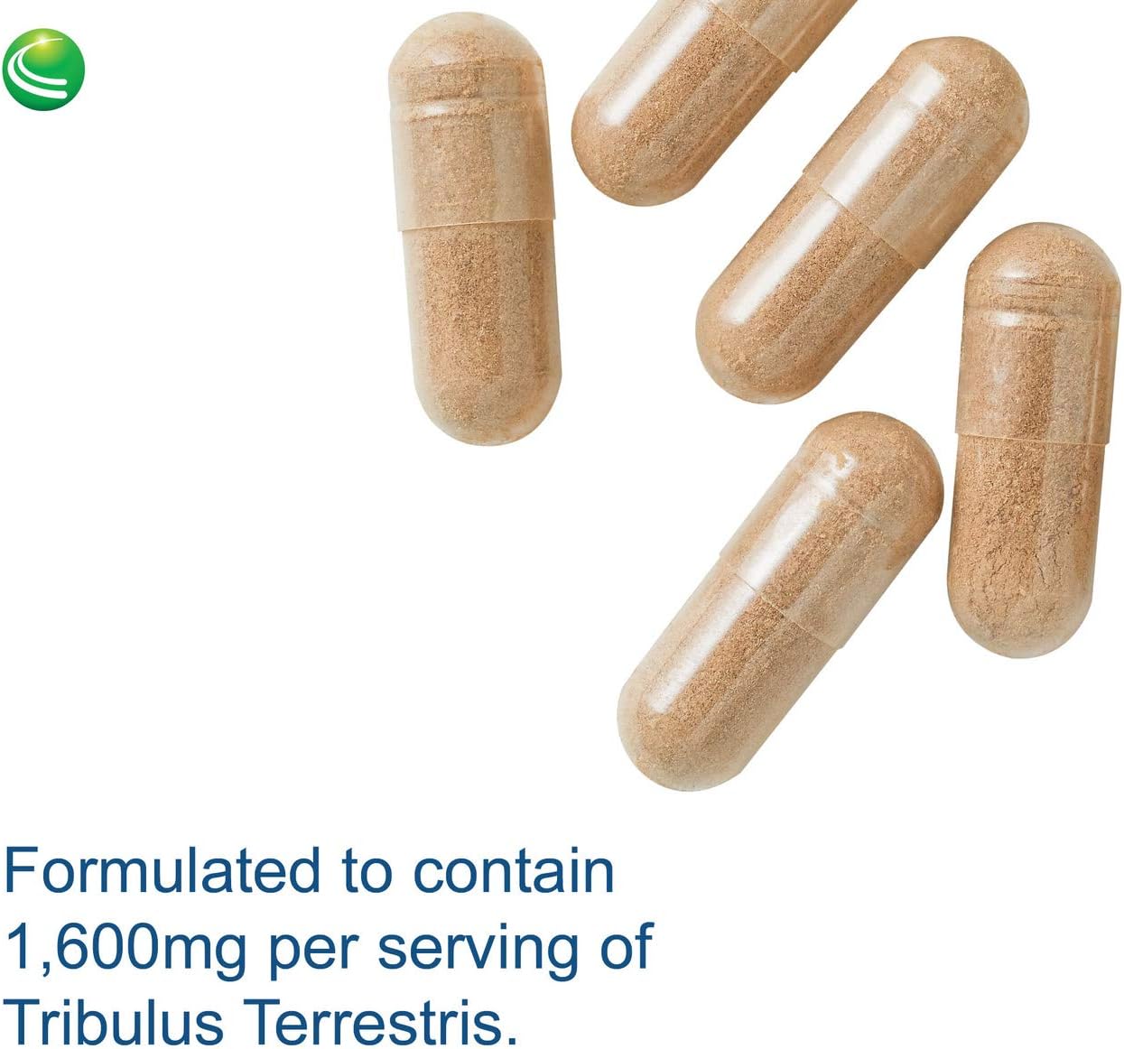 Men's Glandular Health Supplement with Tribulus, Maca, and Muira Puama - Gluten Free, Vegan, Non-GMO - 90 Capsules