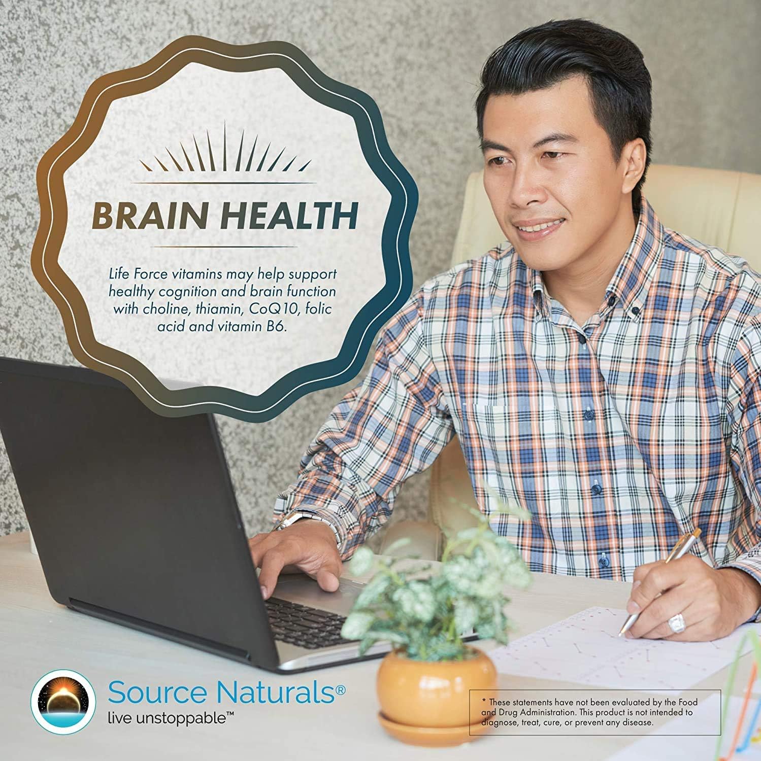 Men's Life Force Multiple Daily Multivitamin & Immune Health Supplement - 45 Tablets - 13 Essential Vitamins & Minerals for Men's Wellness