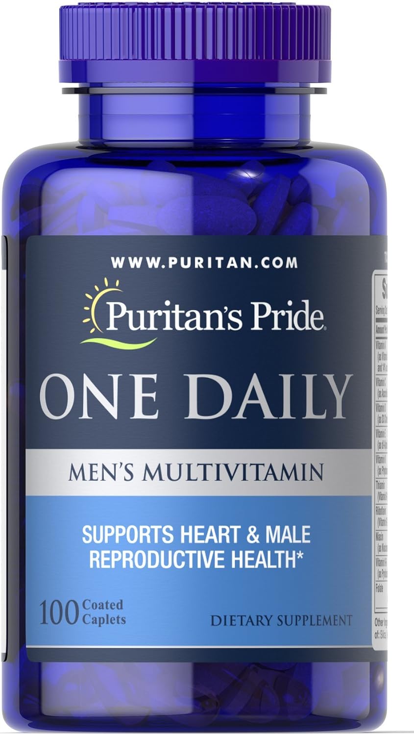 Men's Multivitamin to Support Heart & Male Health, 100ct - 3 Month Supply - BoostGo Australia