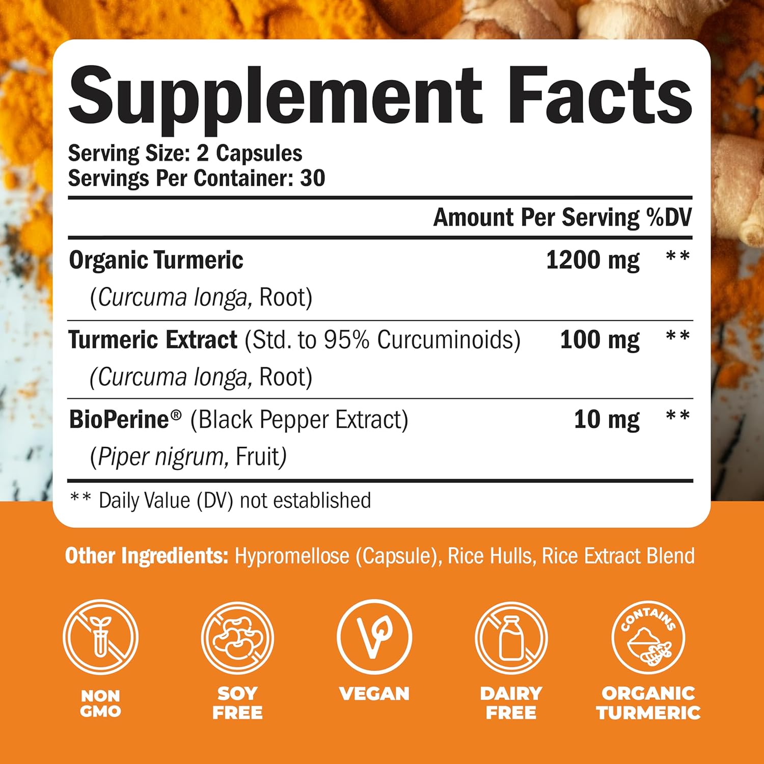 Men's Multivitamin with Turmeric Curcumin and Black Pepper Extract Bundle for Joint, Immune Support, Relief, Inflammation Balance, Antioxidants